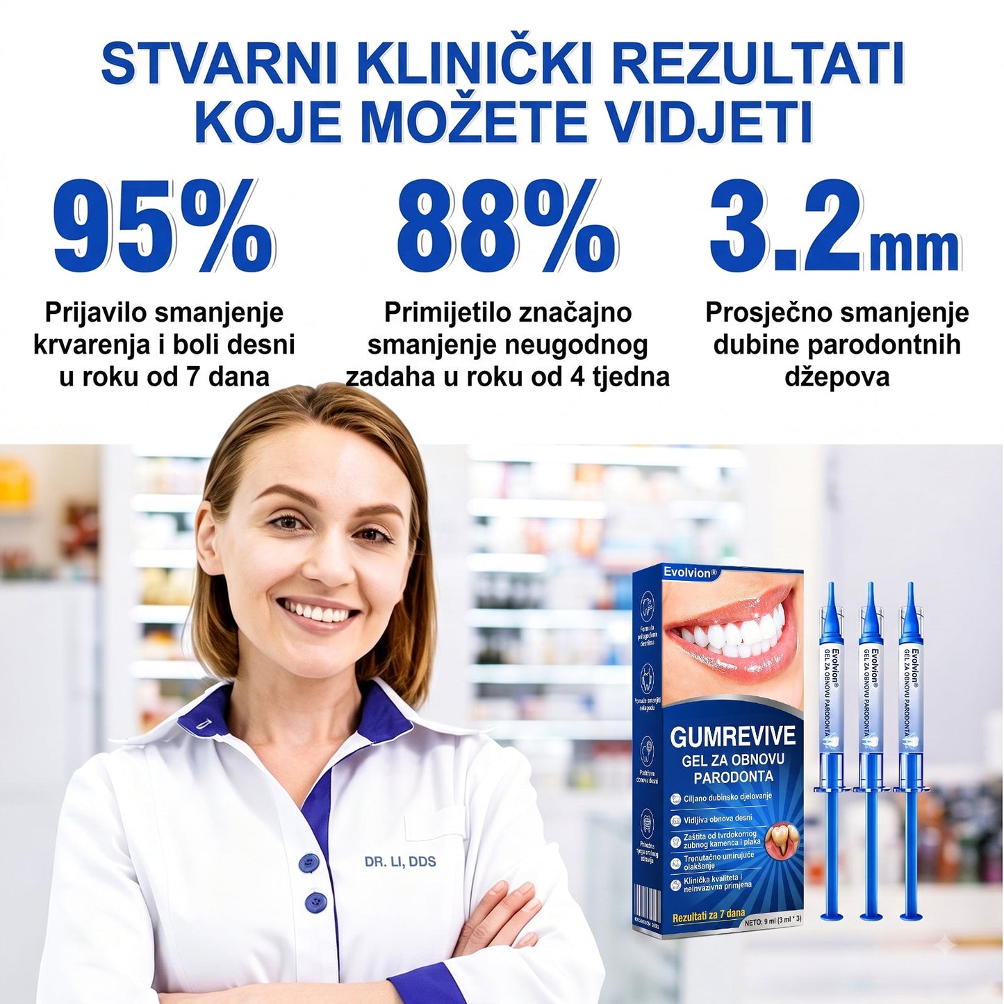 Evolvion® 🦷GumRevive gel za obnovu parodonta🍒