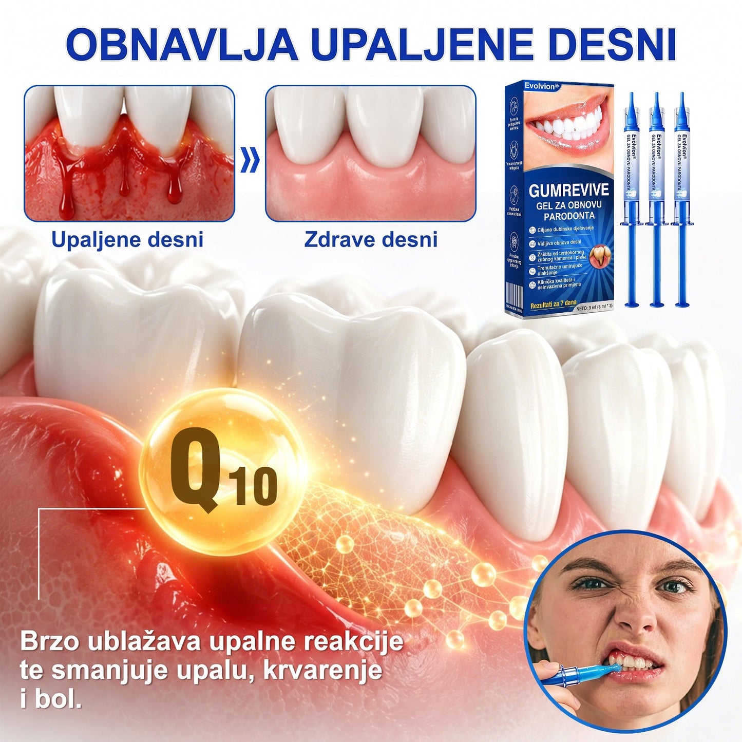 Evolvion® 🦷GumRevive gel za obnovu parodonta🍒
