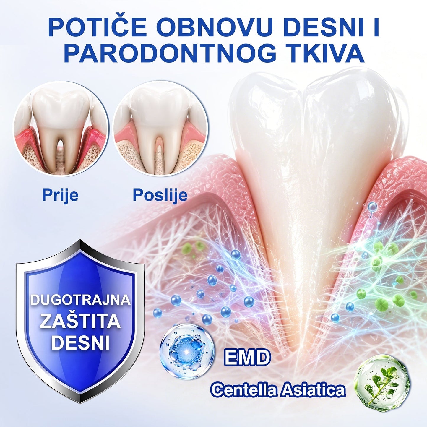 Evolvion® 🦷GumRevive gel za obnovu parodonta🍒