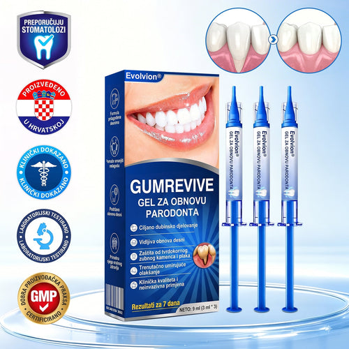 Evolvion® 🦷GumRevive gel za obnovu parodonta🍒