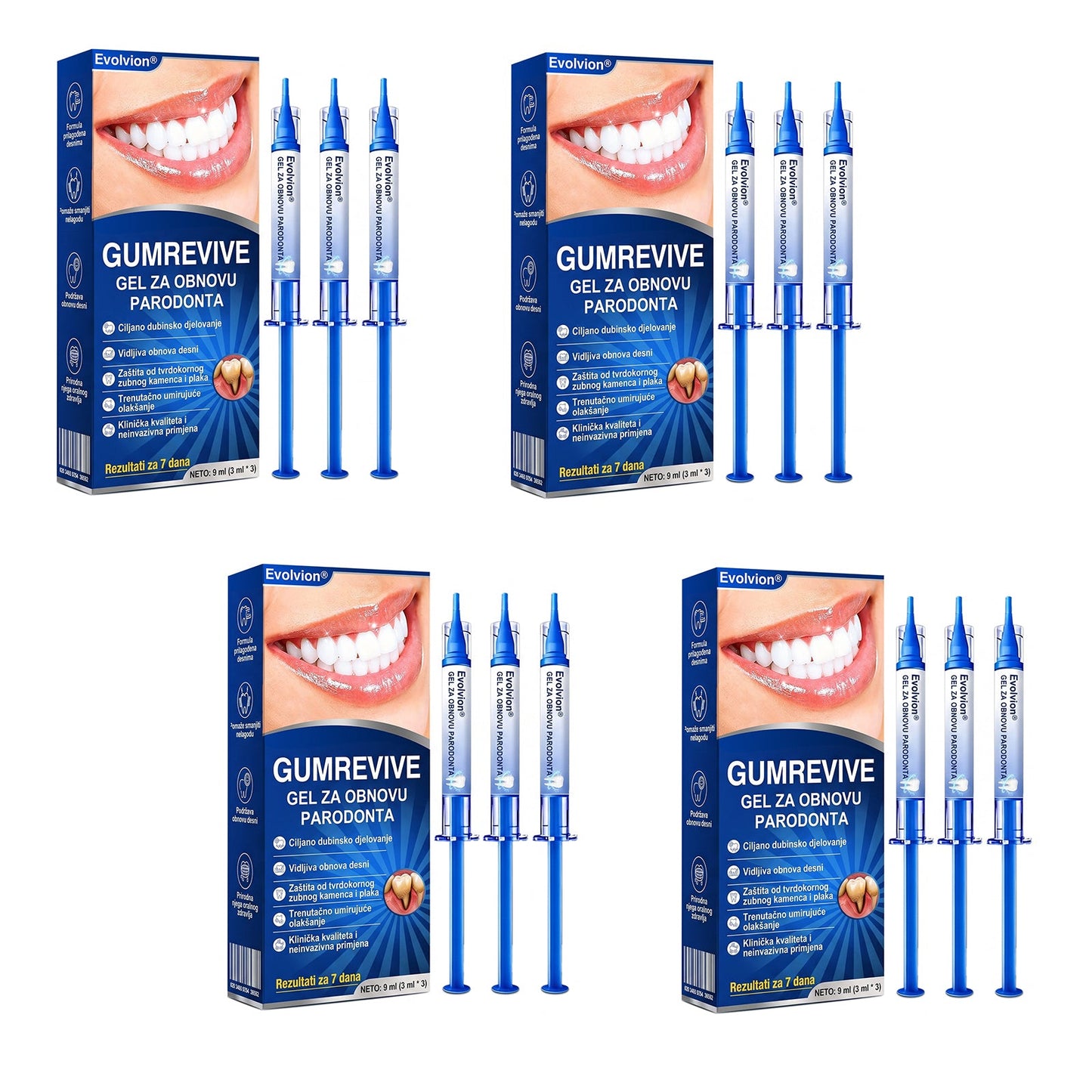Evolvion® 🦷GumRevive gel za obnovu parodonta🍒