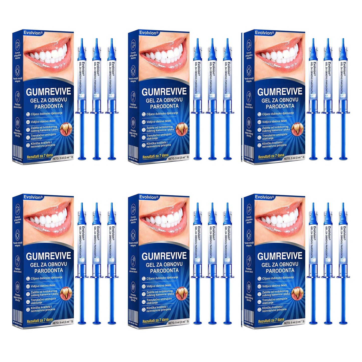 Evolvion® 🦷GumRevive gel za obnovu parodonta🍒